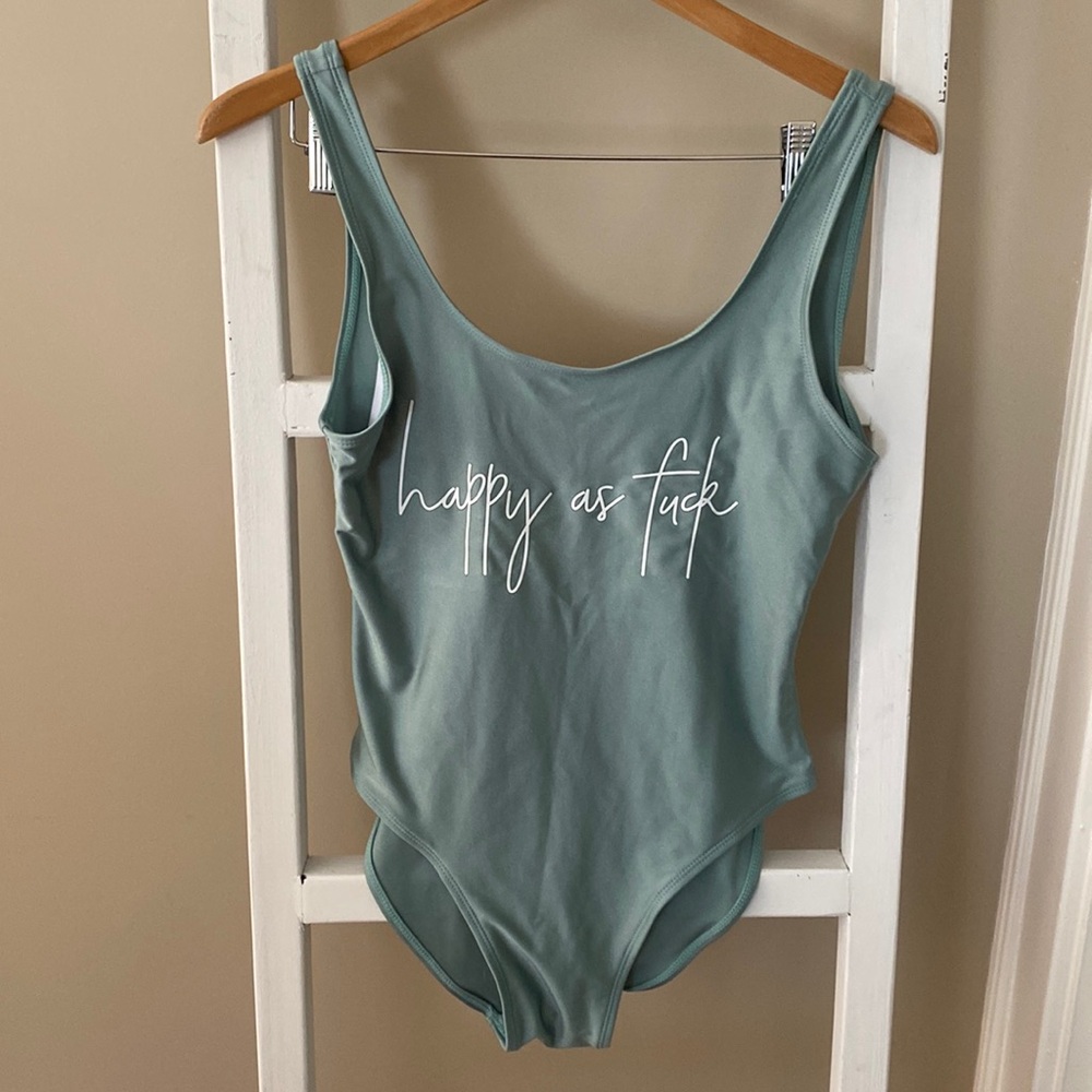 “Happy as F*ck” Swimsuit